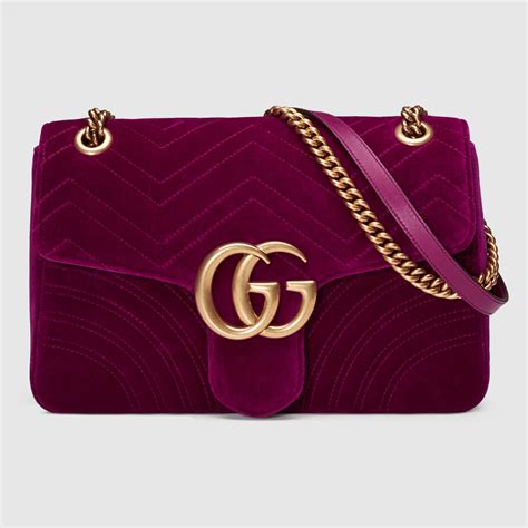 marmont gucci bag velvet